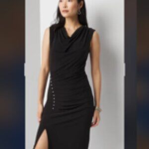 NWT black dress- White House Black Market, Size 0